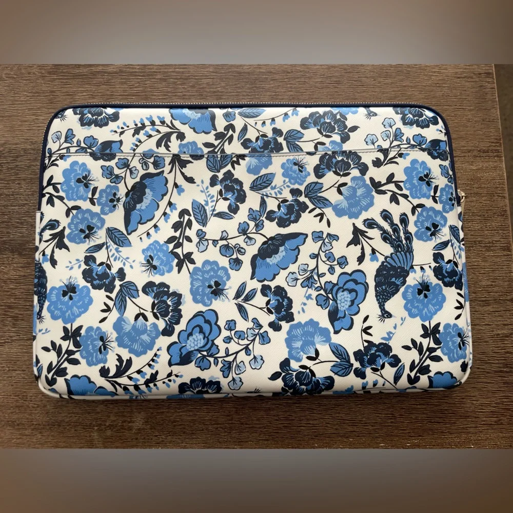 kate spade Blue Floral computer case